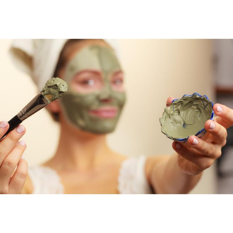 Revitalize Your Skin: Moroccan Green Clay Powder Mask for Oily & Acne-Prone Skin