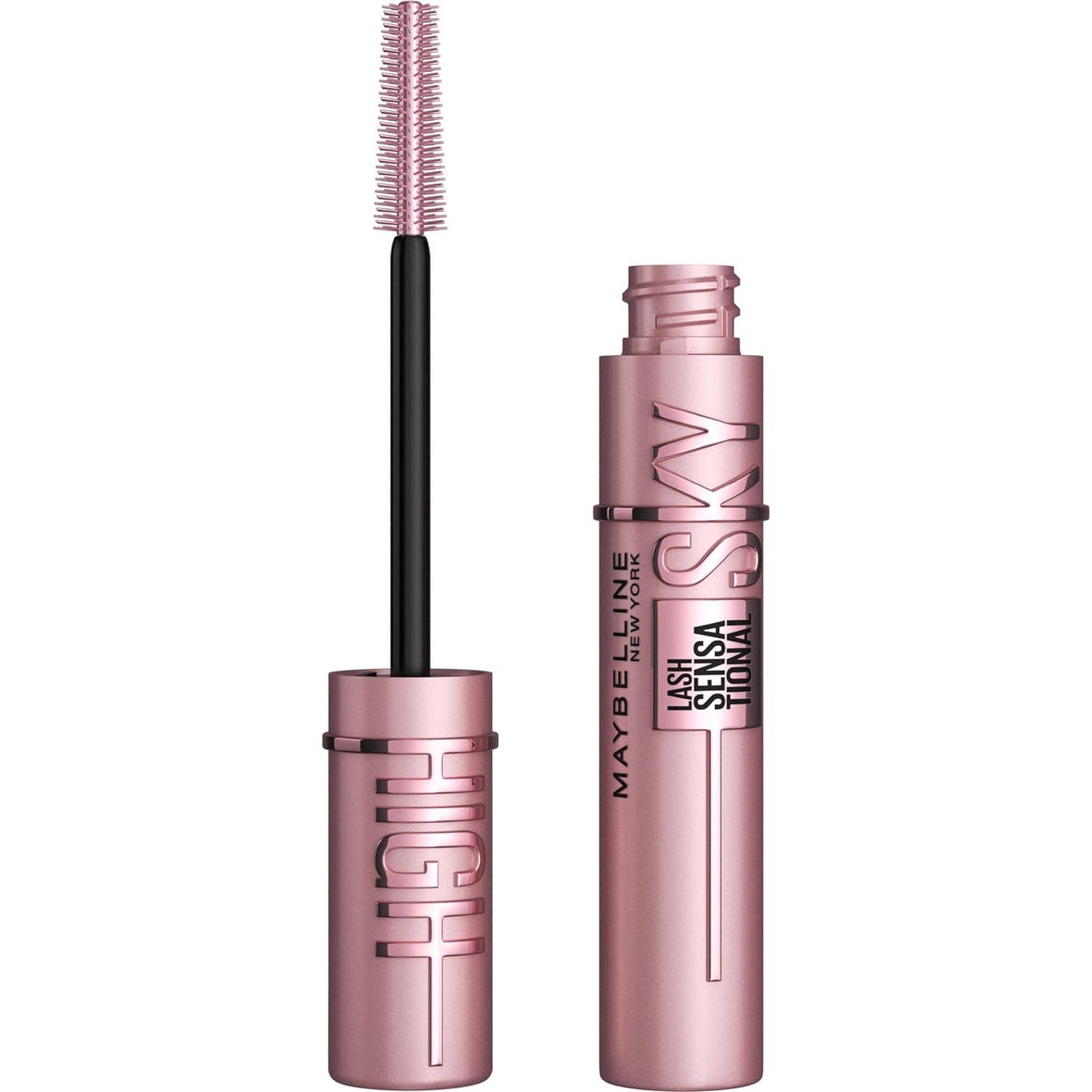 Lash Sensational Sky High Mascara - Volumizing, Lengthening, Curling & Defining - Buildable Formula in Blackest Black