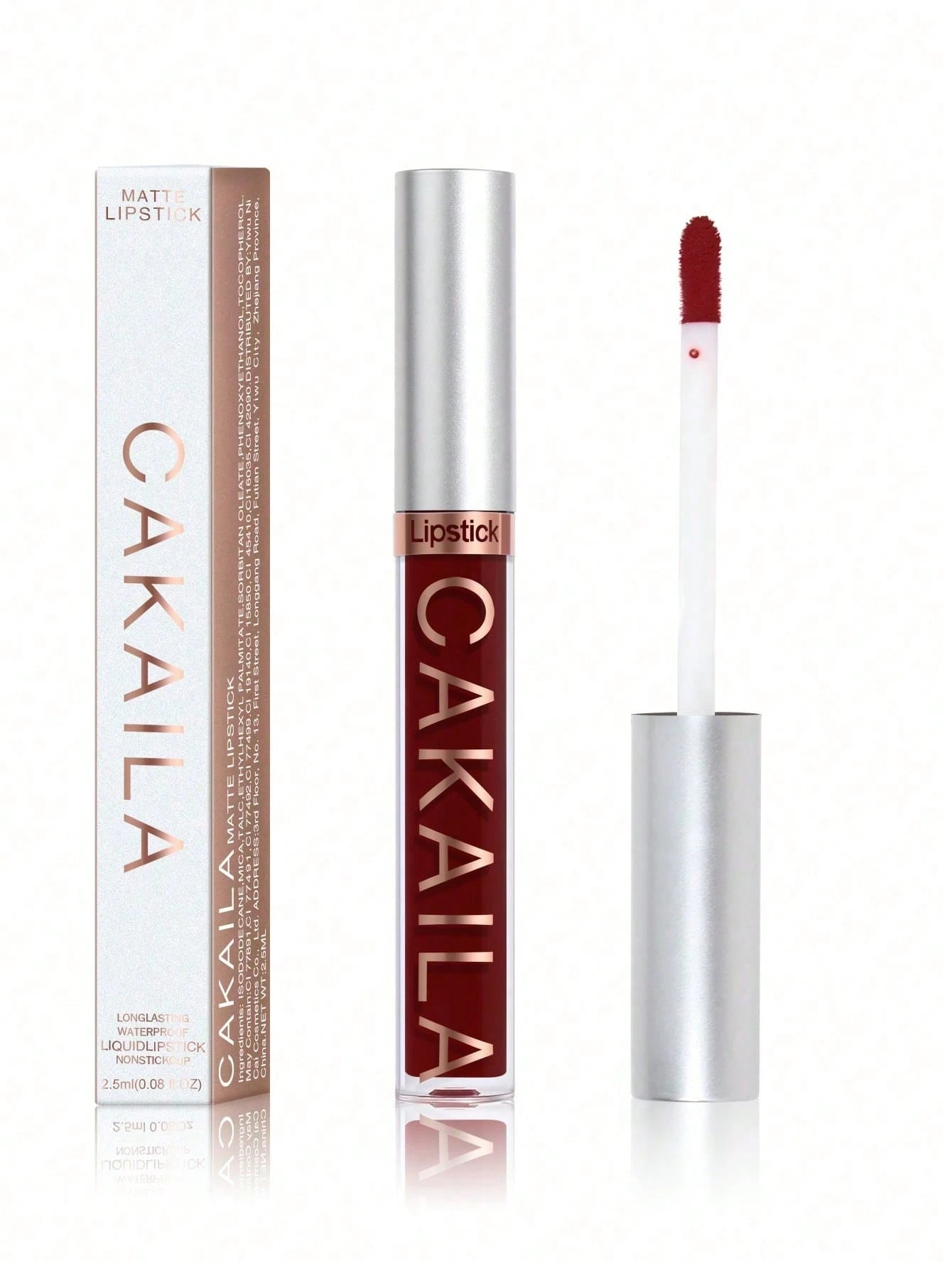Velvet Matte Lip Gloss - Waterproof, Long-Lasting, Highly Pigmented Liquid Lipstick