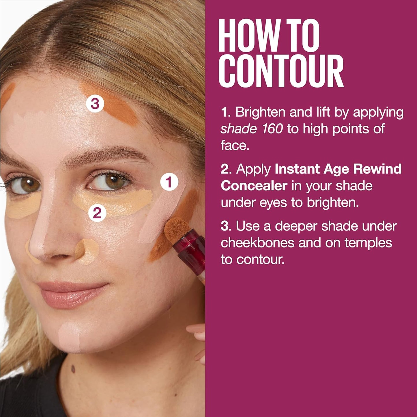 Instant Age Rewind Dark Circle Eraser Concealer - Multi-Use, 110 (Packaging May Vary)