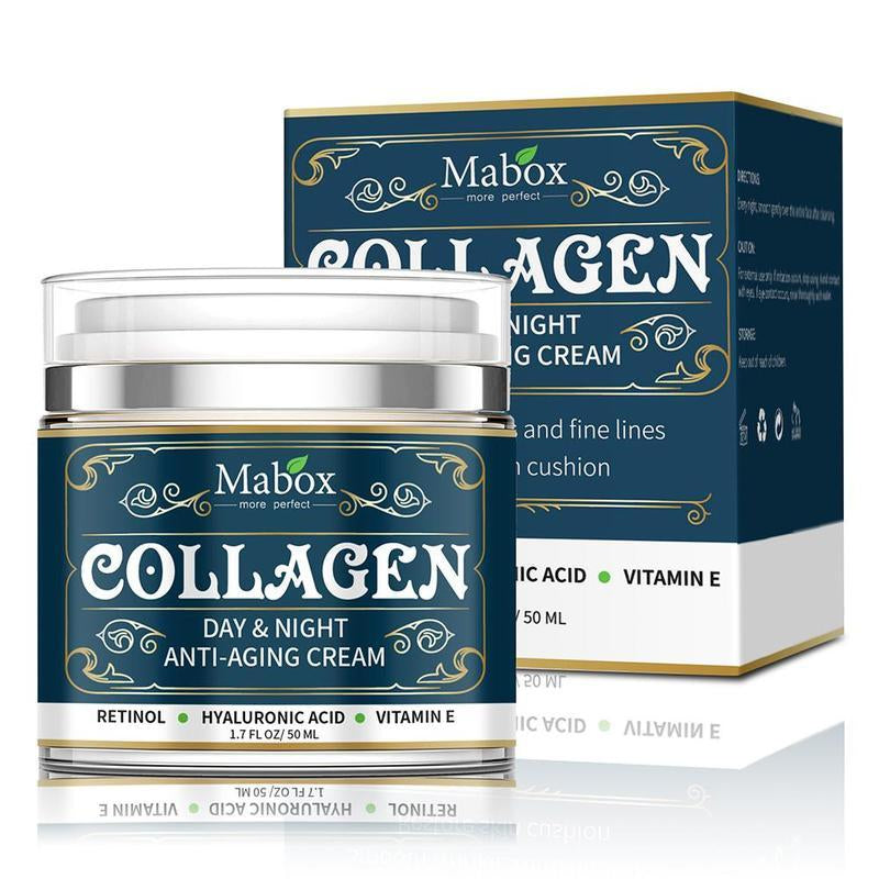Revitalizing Collagen Moisturizing Cream - Anti-Aging Face Cream for Youthful, Hydrated Skin
