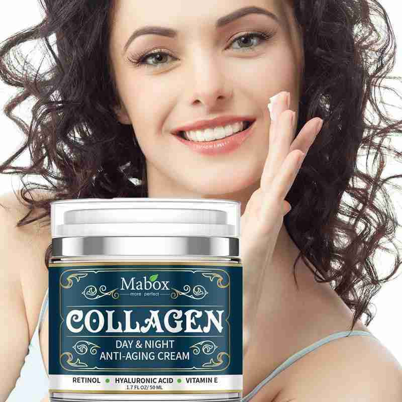 Revitalizing Collagen Moisturizing Cream - Anti-Aging Face Cream for Youthful, Hydrated Skin