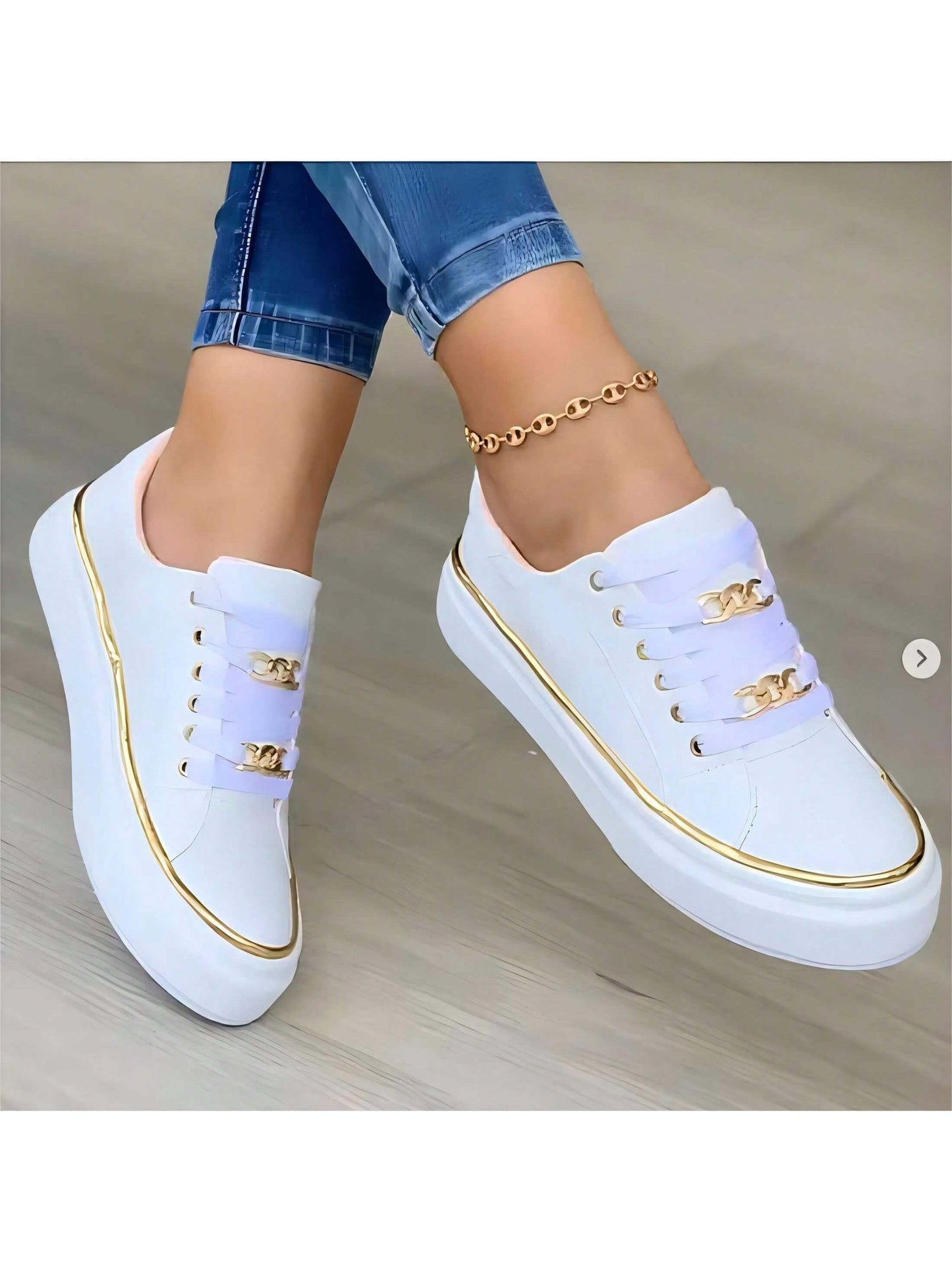 Chic Women's Low Top Canvas Sneakers - Comfortable Everyday Style
