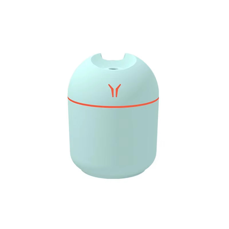 Compact 250ML USB Aroma Oil Diffuser & Humidifier with LED Night Light - Perfect for Home & Car