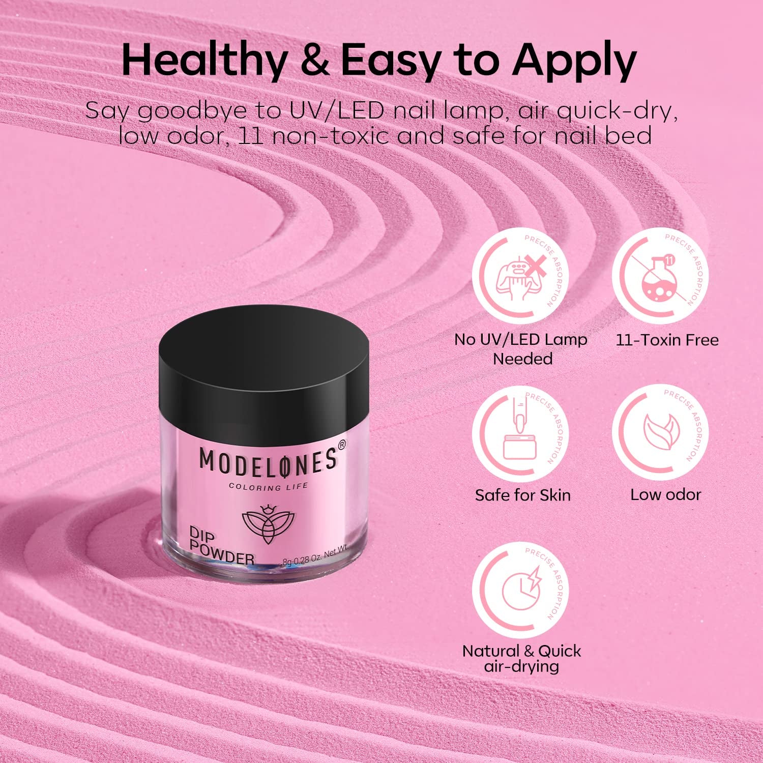 Ultimate Dip Powder Nail Kit - 4 Vibrant Glitter Colors, Essential Liquids & Tools for Stunning DIY Manicures - Perfect Mother's Day Gift!