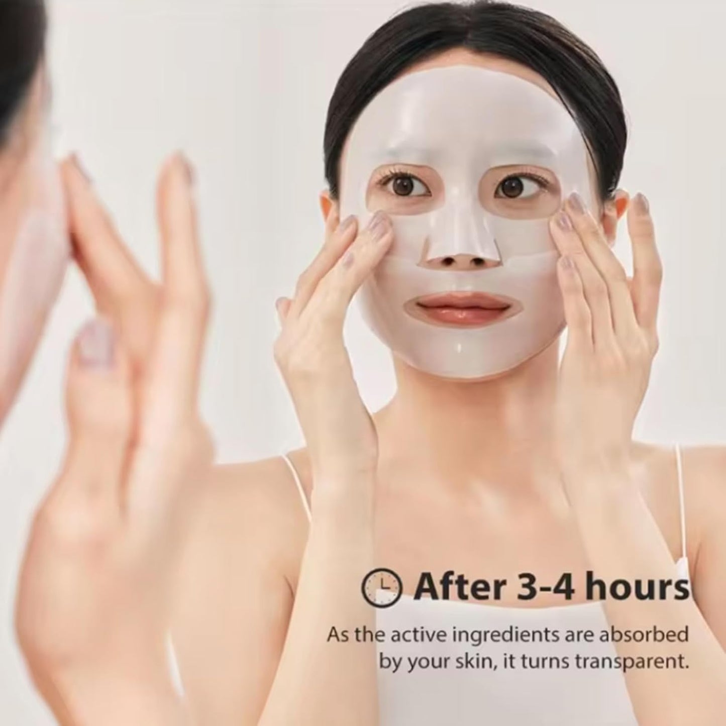 Revitalize Your Skin with Deep Collagen Face Mask - 5 Pack of Bio-Collagen Hydrogel Masks for Firming, Lifting, and Hydration