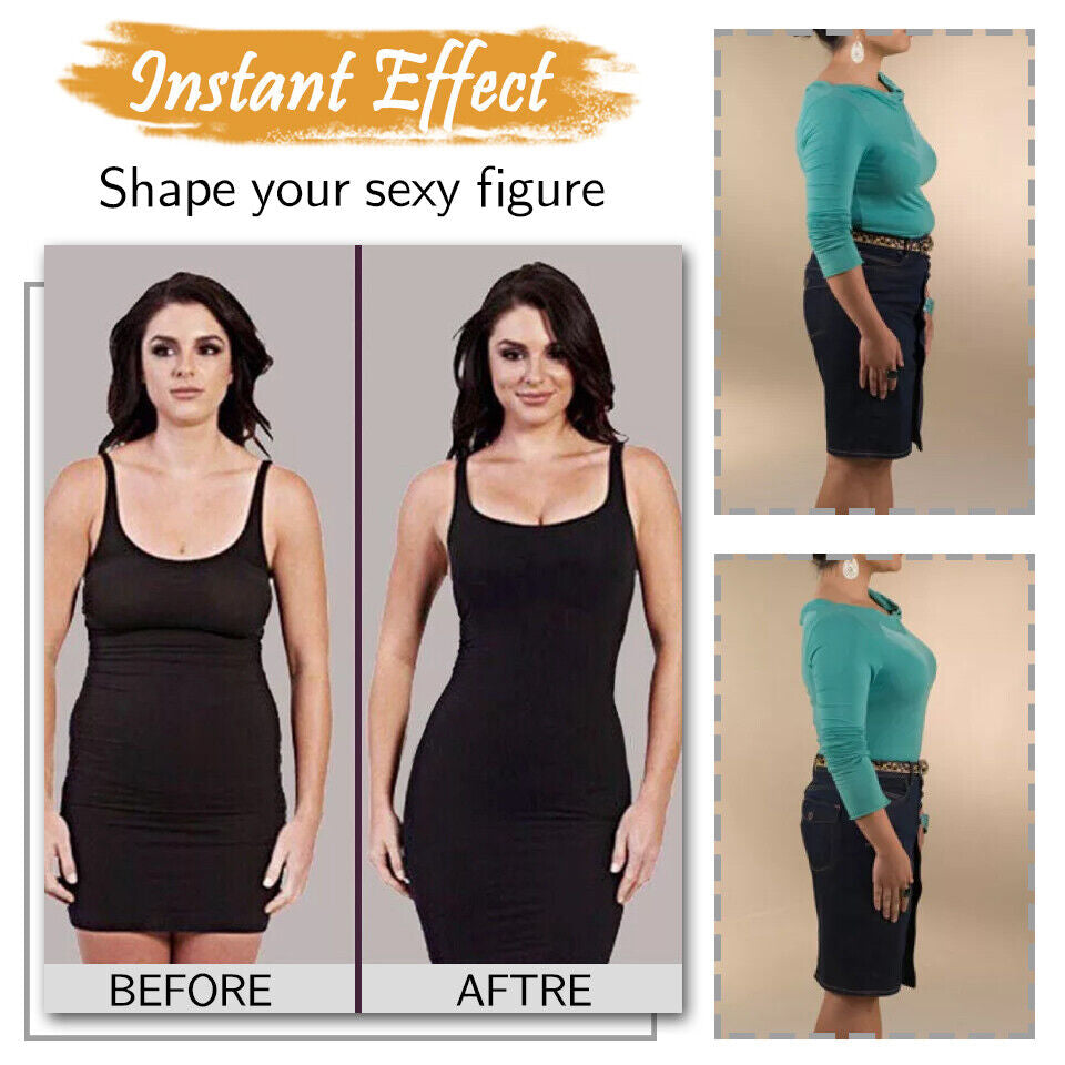 Flawless Fit Women's Seamless Tummy Control Bodysuit - Ultimate Slimming Shapewear