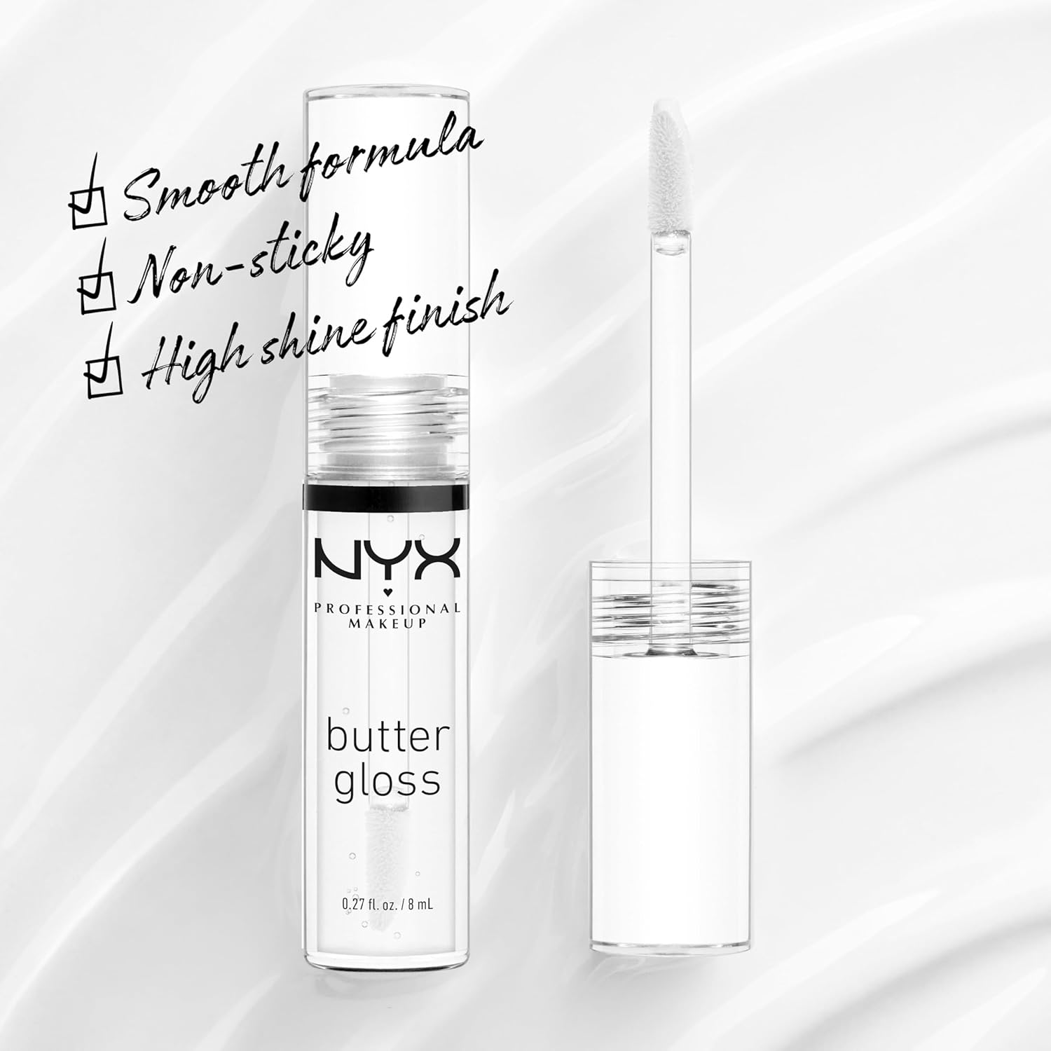 Sugar Glass Non-Sticky Butter Gloss - Clear Lip Perfection