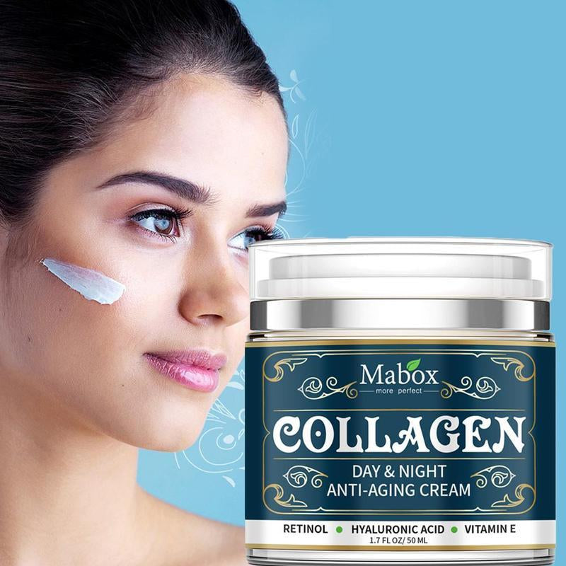 Revitalizing Collagen Moisturizing Cream - Anti-Aging Face Cream for Youthful, Hydrated Skin
