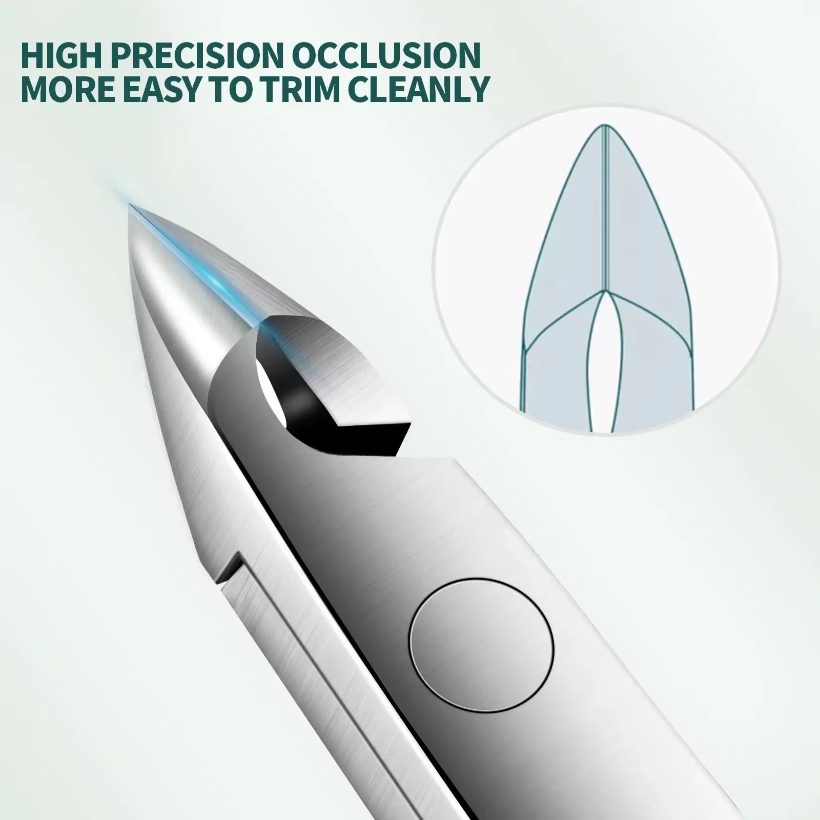 Nailpop Premium Stainless Steel Nail Cutter & Cuticle Remover Kit - Professional Manicure Tool for Perfect Nail Art