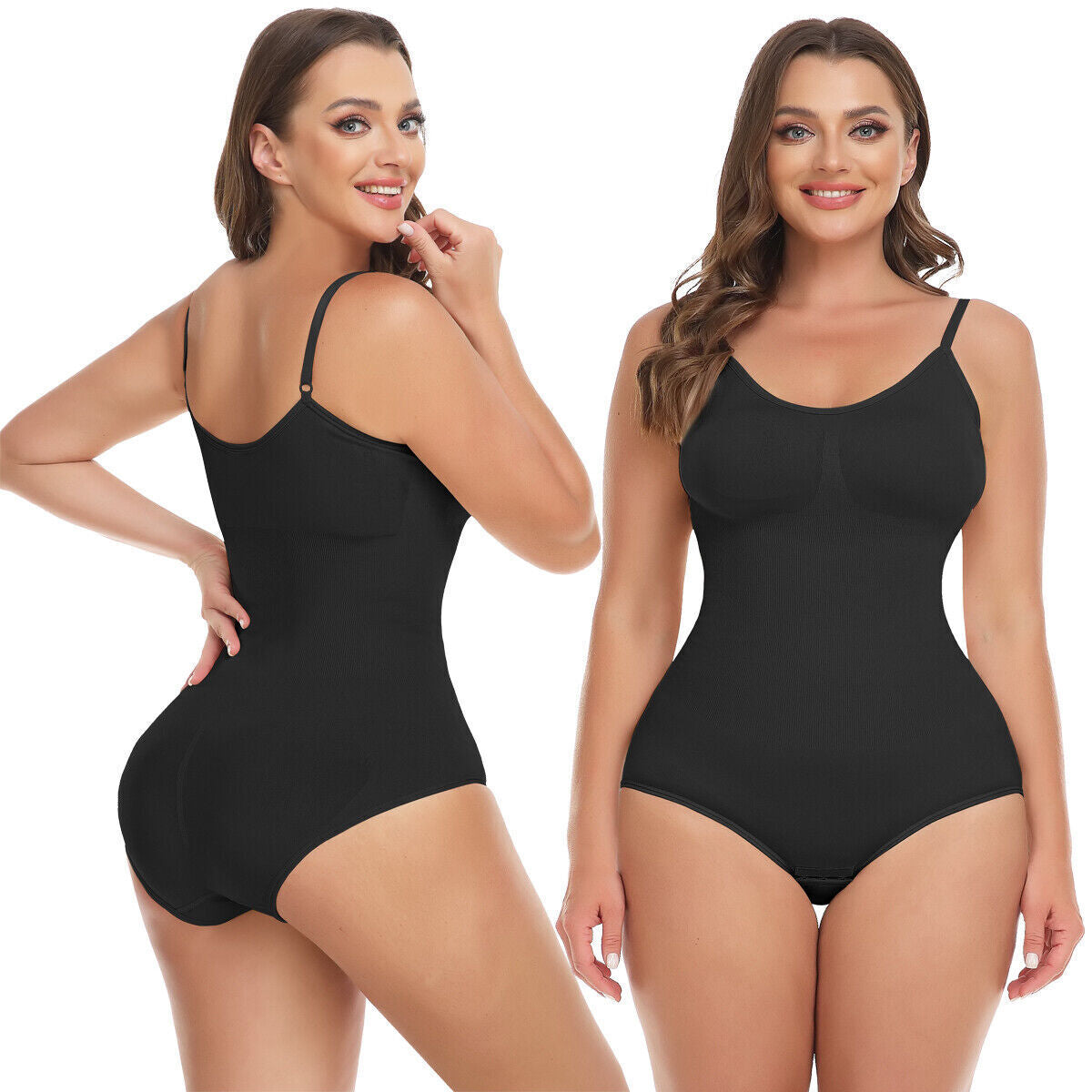 Flawless Fit Women's Seamless Tummy Control Bodysuit - Ultimate Slimming Shapewear