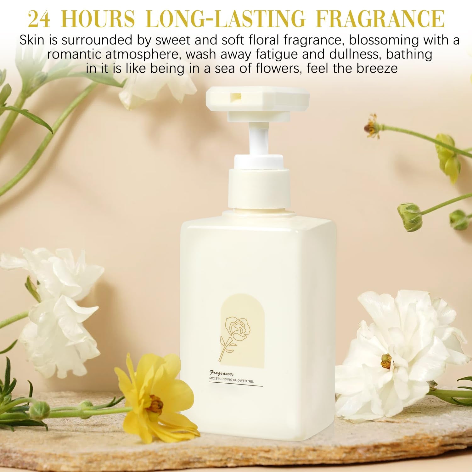 Sanyequeen Fragrant Moisturizing Body Wash - Luxurious Korean Shower Gel (300ML)